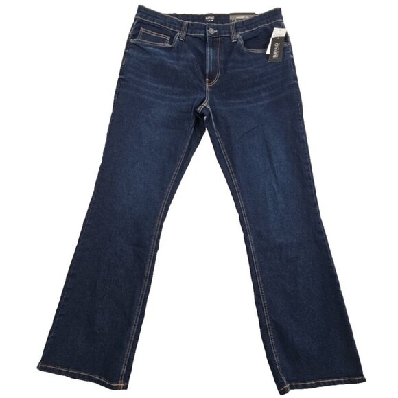 Buffalo By David Bitton Men's Size W36 L32 Slim Boot King Stretch Fit Jeans NWT - Picture 1 of 16
